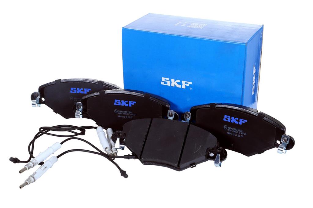 Jeu de 4 plaquettes de frein SKF ref. VKBP 80463 E